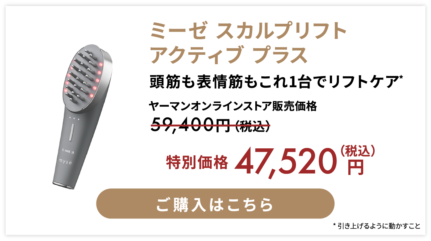 ミーゼ スカルプリフト アクティブ プラス 特別価格 税込4万7千520円