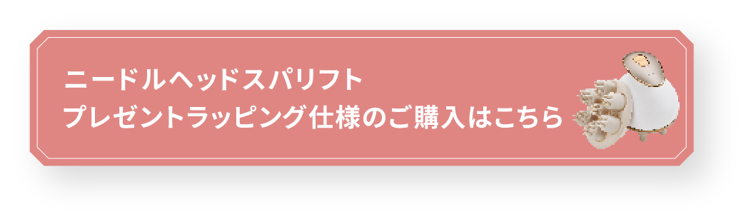 ニードルヘッドスパリストプレゼントラッピング仕様のご購入はこちら