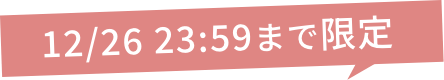 12/26 23:59まで限定